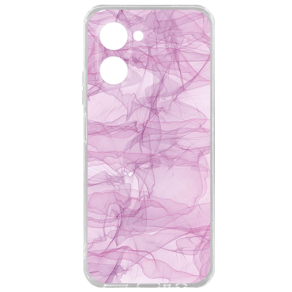 

Чехол-накладка Krutoff Clear Case Абстракт 4 для Realme C33 2023, Прозрачный