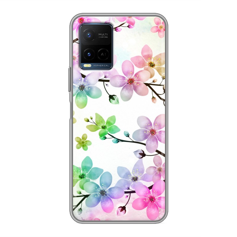 

Чехол на Виво Y33s (Vivo Y33s) с рисунком и защитой камеры
