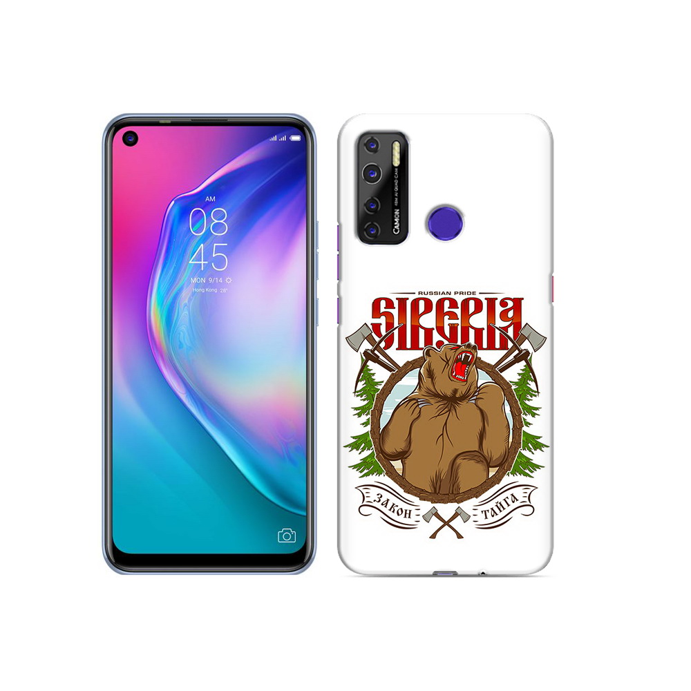 

Чехол MyPads Tocco для Tecno Camon 15 Тайга, Прозрачный, Tocco