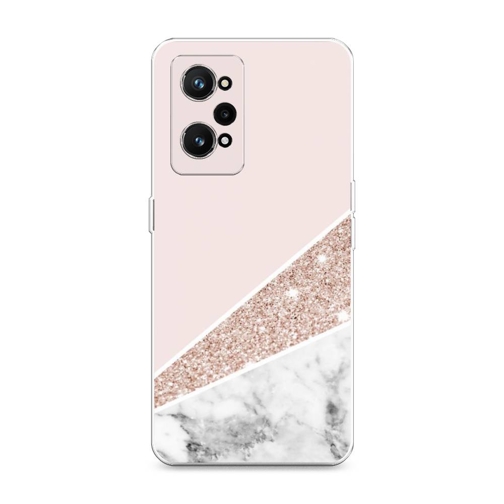

Чехол на Realme GT Neo 3T "Блестящий розовый мрамор", 2510750-3