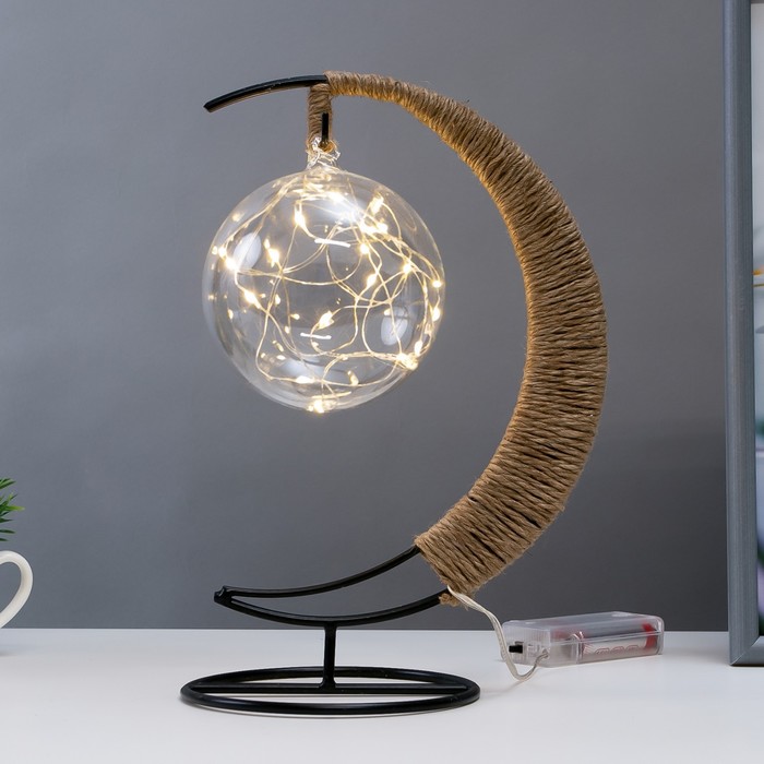 

Ночник 16823/1 LED от батареек 2AA черный 24х10х29 см