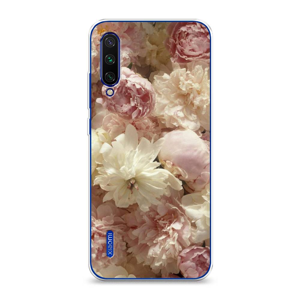 

Чехол Awog на Xiaomi Mi CC9E/Mi A3 "Пионы светлые", Разноцветный, 35950-8