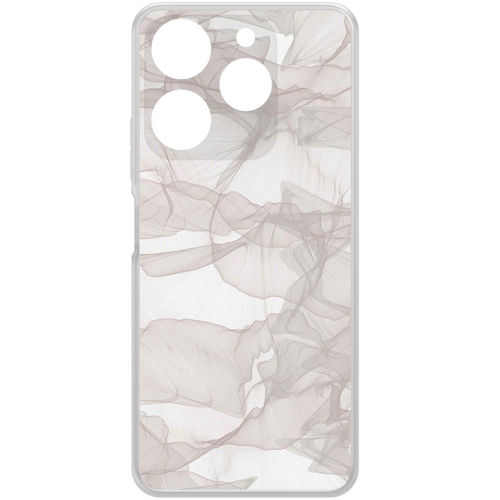 

Чехол-накладка Krutoff Clear Case Абстракт 3 для TECNO Spark 10 Pro, Прозрачный