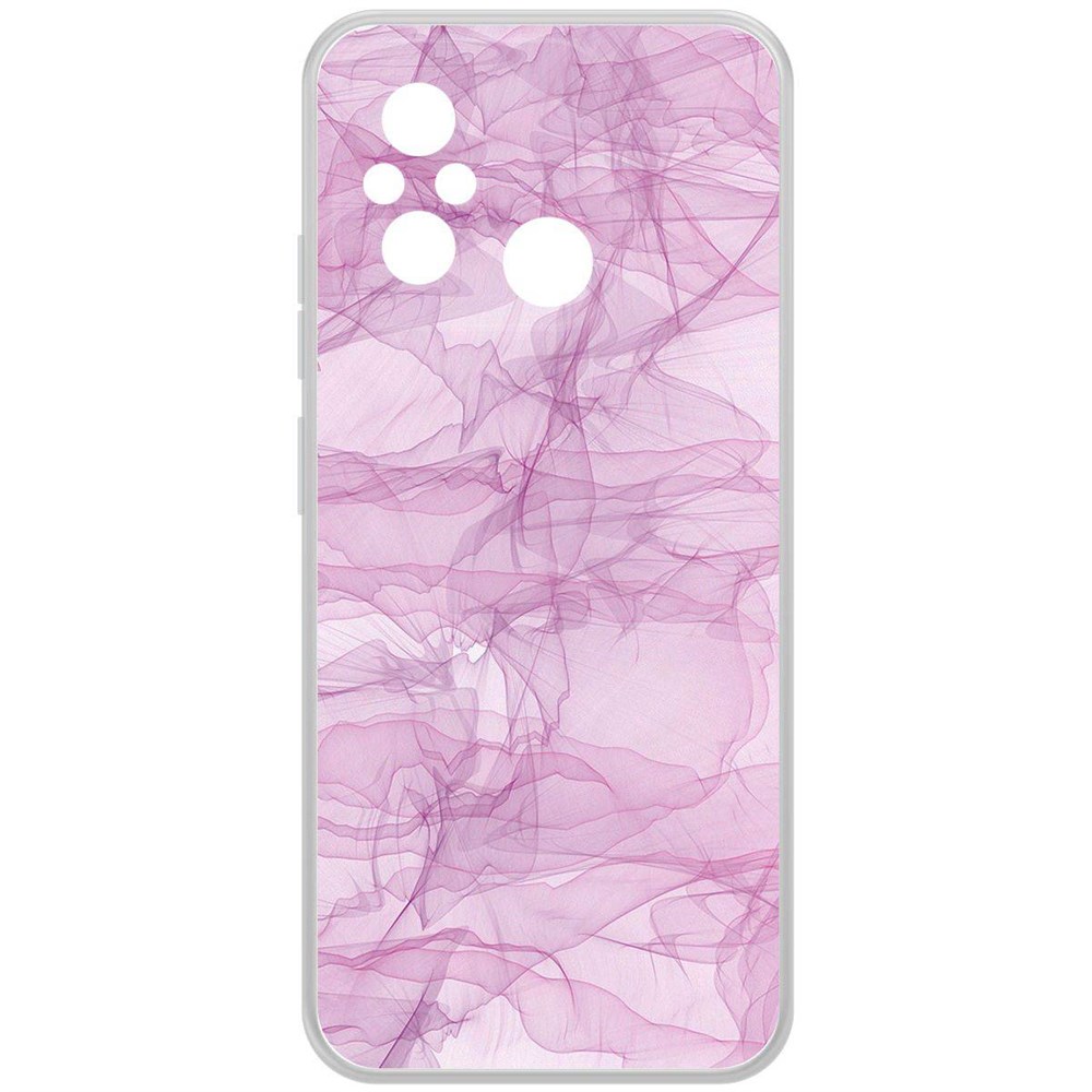 

Чехол-накладка Krutoff Clear Case Абстракт 4 для Xiaomi Redmi 12C, Прозрачный