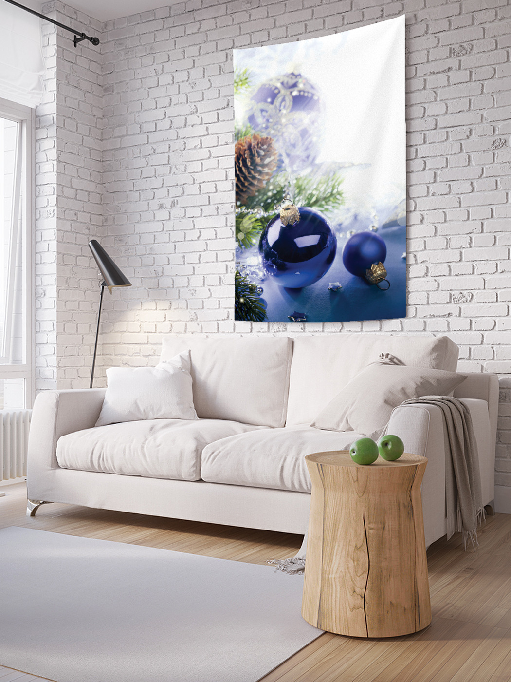 

Вертикальное фотопанно на стену JoyArty Игрушки сияют 100x150 см, Игрушки сияют