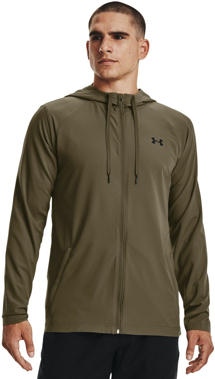 

Толстовка мужская Under Armour 1370499-361 зеленая SM, 1370499-361