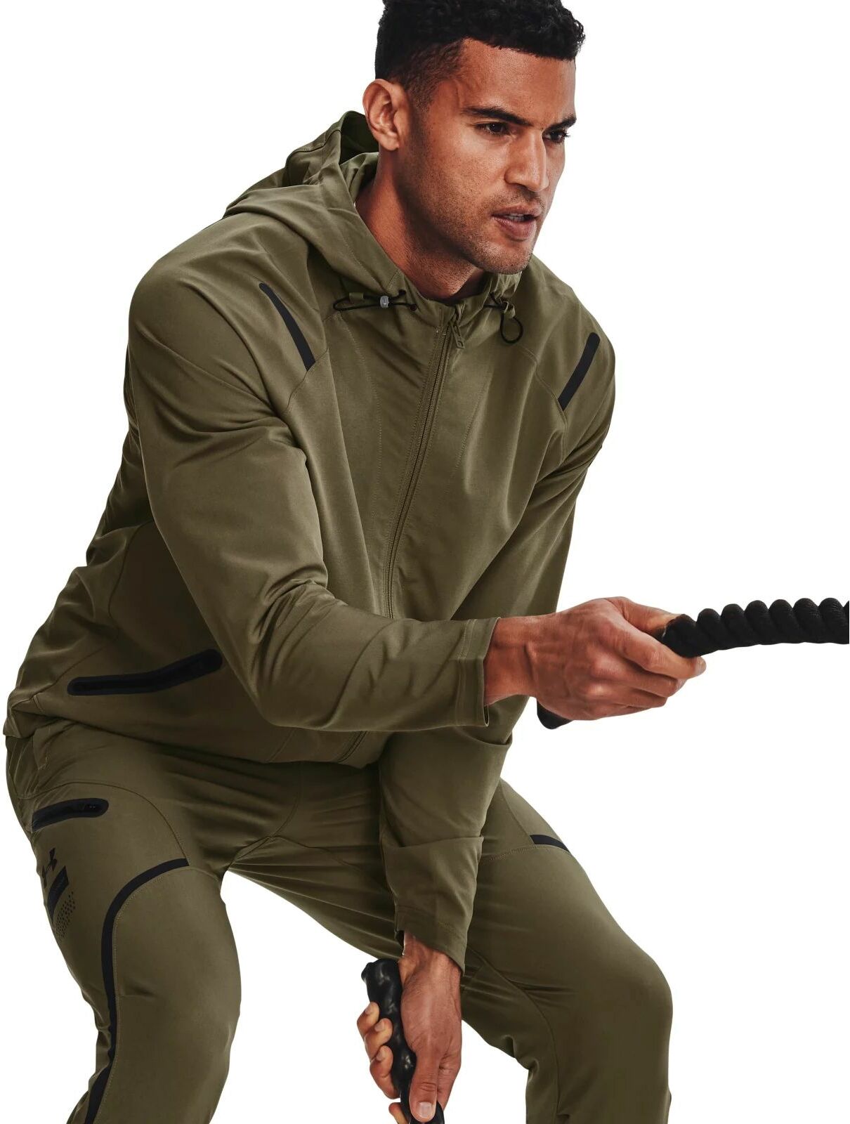 

Ветровка мужская Under Armour 1370494-361 бежевая SM, 1370494-361