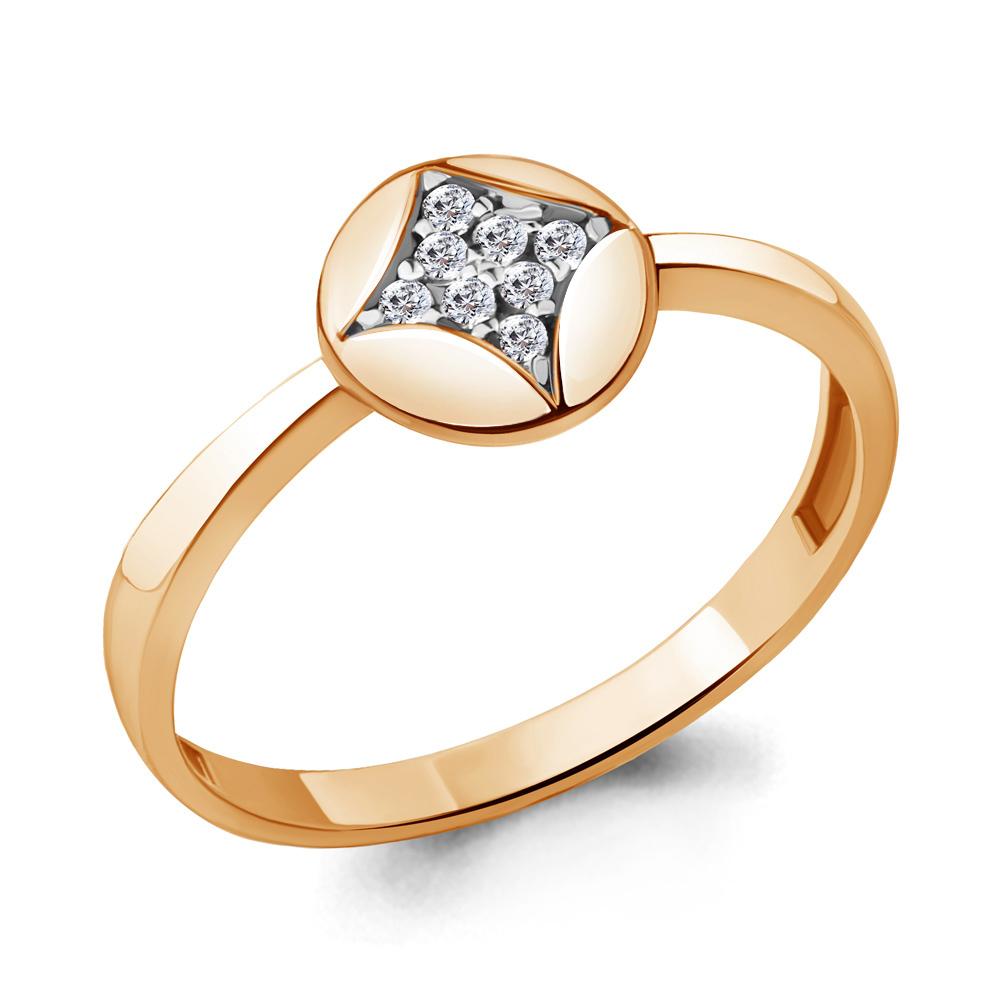 

Кольцо из серебра р. 17 AQUAMARINE 68552А_925_з, 68552А_925_з