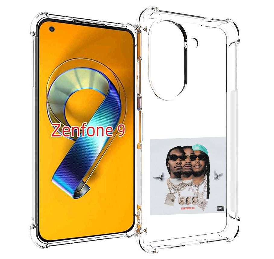 Чехол MyPads Migos - Culture III для Asus Zenfone 9 (AI2202)