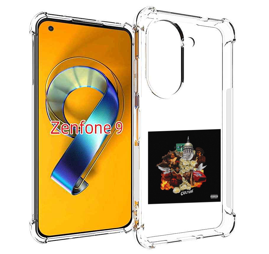 

Чехол MyPads Migos - Culture для Asus Zenfone 9 (AI2202), Прозрачный, Tocco