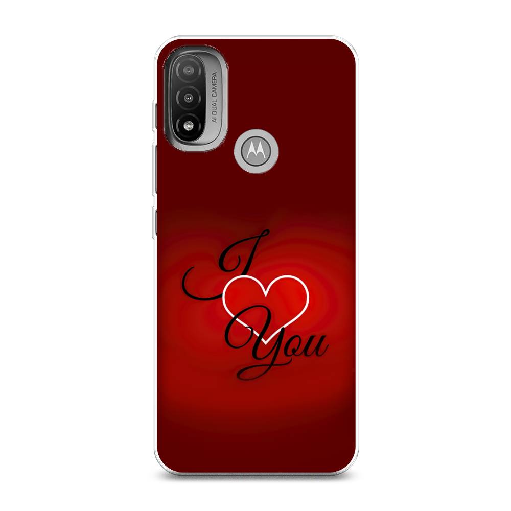 

Чехол Awog на Lenovo K14 Plus/Motorola Moto E20/E30/E40 "I love you 3", Разноцветный, 243450-6