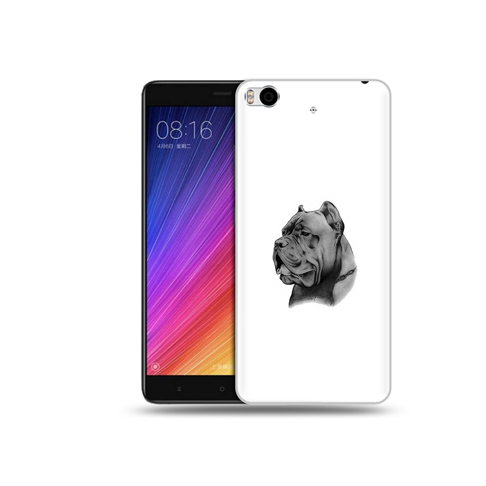 

Чехол MyPads Tocco для Xiaomi Mi 5S грозный бульдог (PT91899.330.300), Прозрачный, Tocco