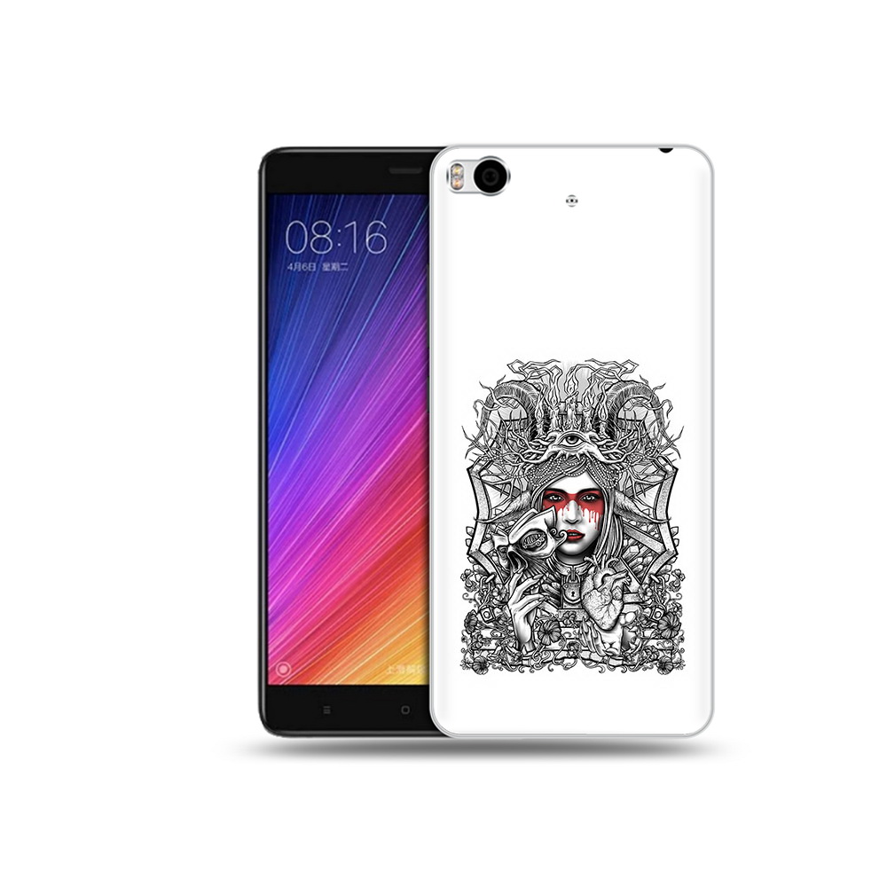 

Чехол MyPads Tocco для Xiaomi Mi 5S грусная девушка (PT91899.330.302), Прозрачный, Tocco