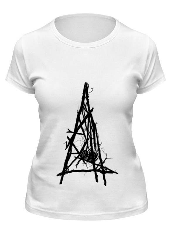 

Футболка женская Printio True detective's branches белая XL, Белый, True detective's branches