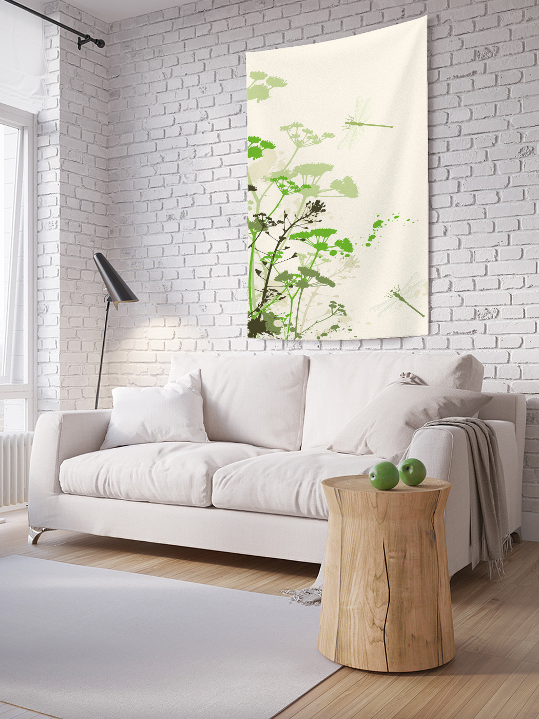 

Вертикальное фотопанно на стену JoyArty Сочный укроп 100x150 см, Сочный укроп