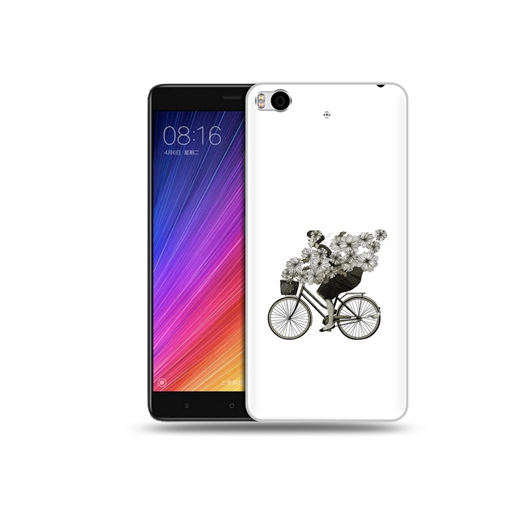 

Чехол MyPads Tocco для Xiaomi Mi 5S девушка на велосипеде с цветами (PT91899.330.307), Прозрачный, Tocco