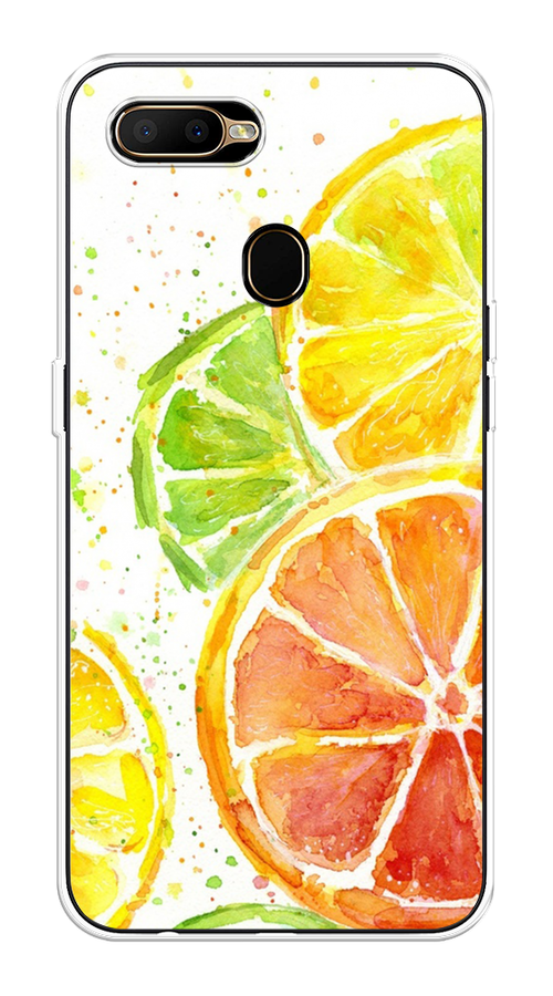 

Чехол на Oppo A5s "Цитрусовые", Белый;желтый;красный;зеленый, 252350-1