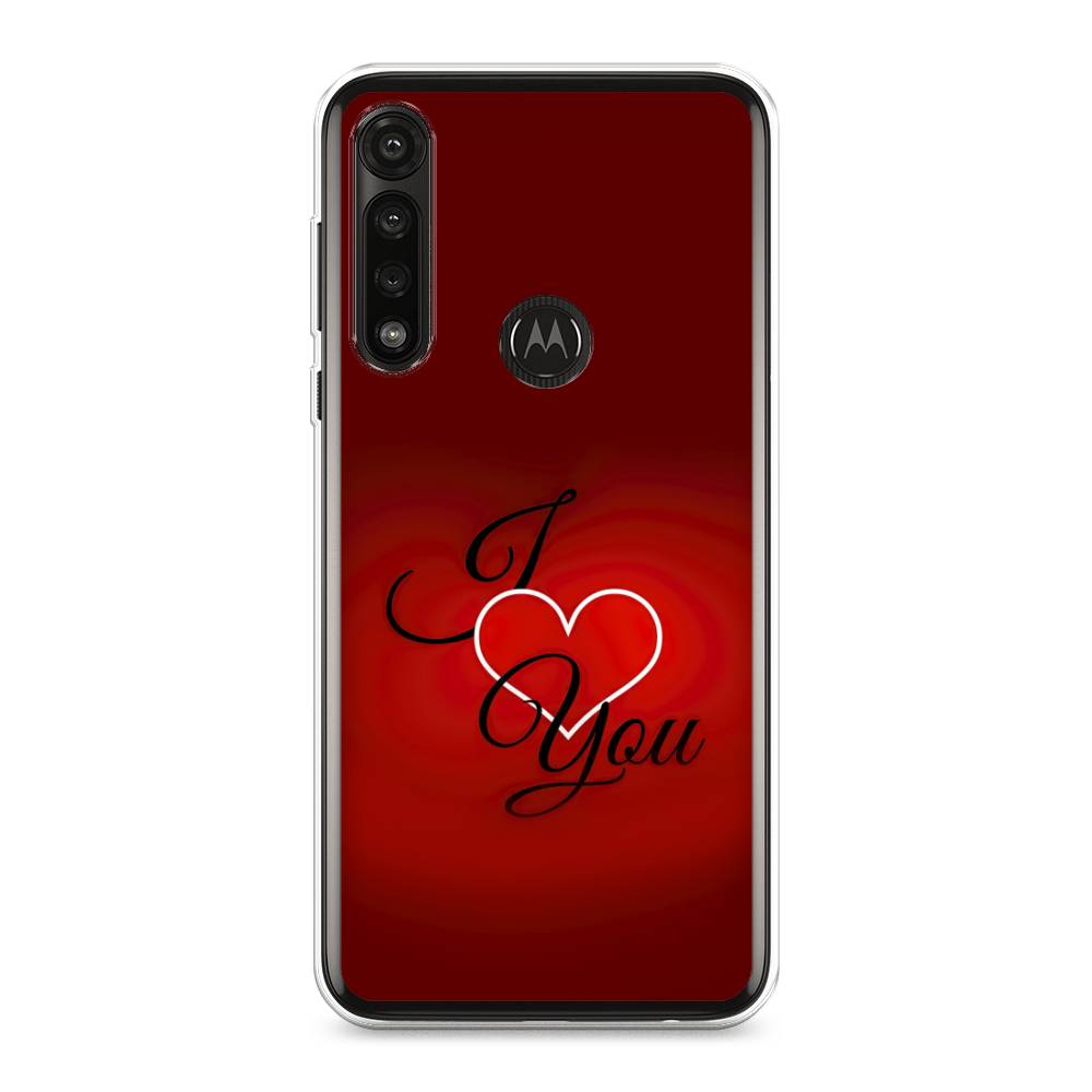 

Чехол Awog на Motorola Moto G Power 2020 "I love you 3", Разноцветный, 242650-6