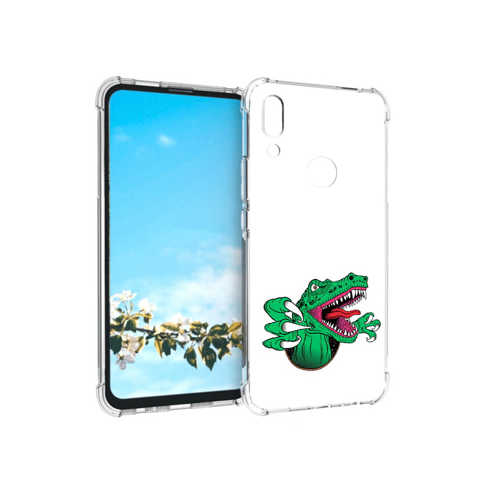 

Чехол MyPads Tocco для Huawei P Smart Z крокодил, Прозрачный, Tocco