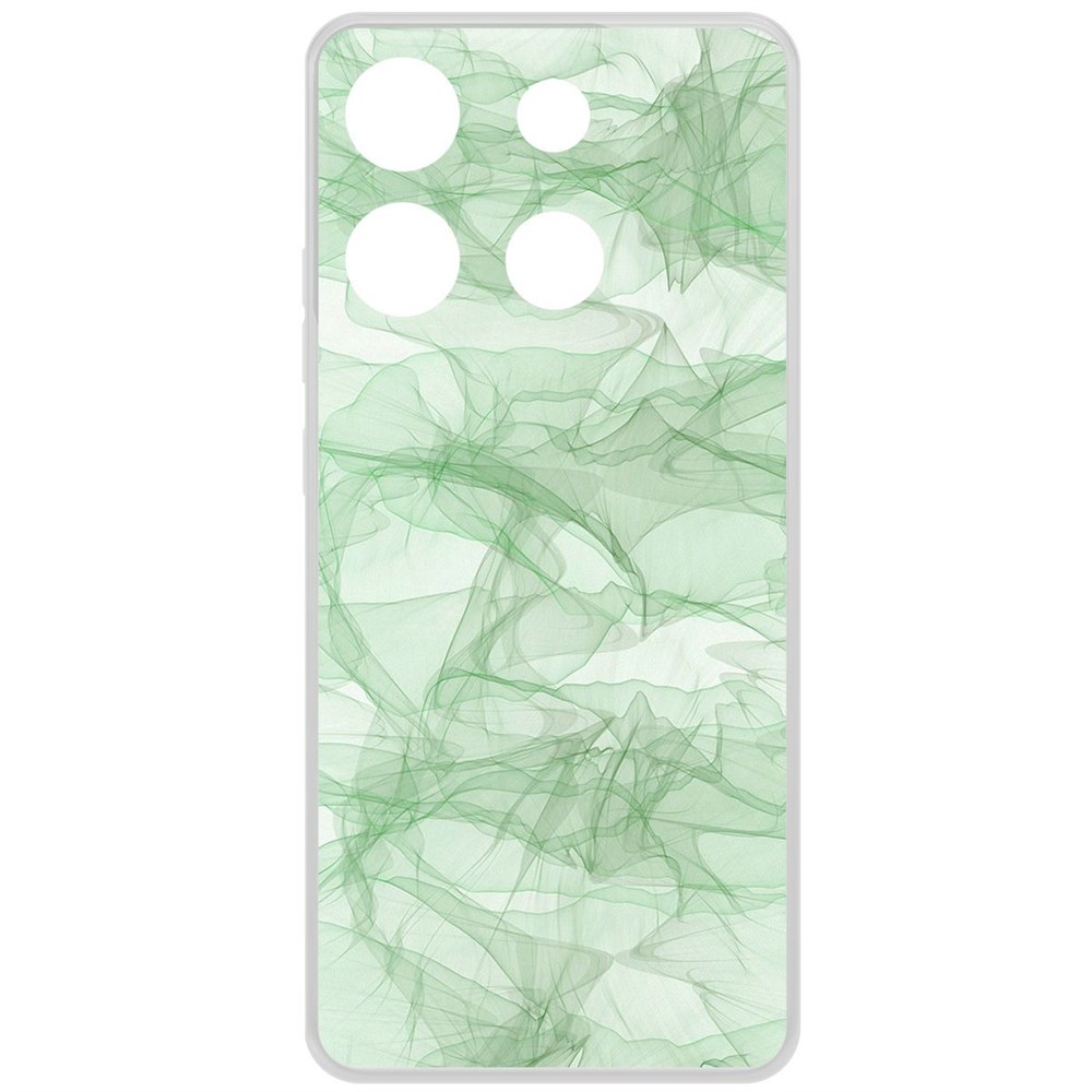 Чехол-накладка Krutoff Clear Case Абстракт 8 для INFINIX Smart 7 Plus 600015360297 прозрачный