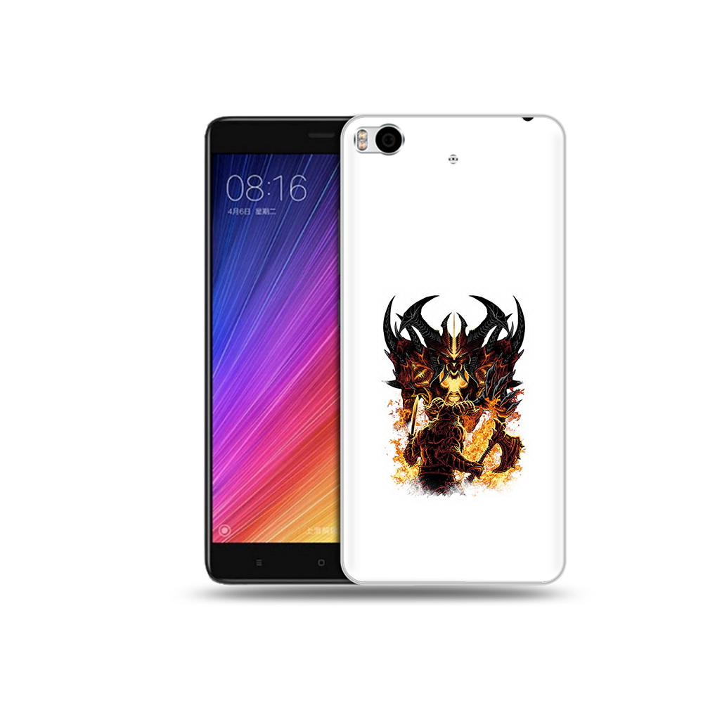 

Чехол MyPads Tocco для Xiaomi Mi 5S демон shadow fiend (PT91899.330.318), Прозрачный, Tocco