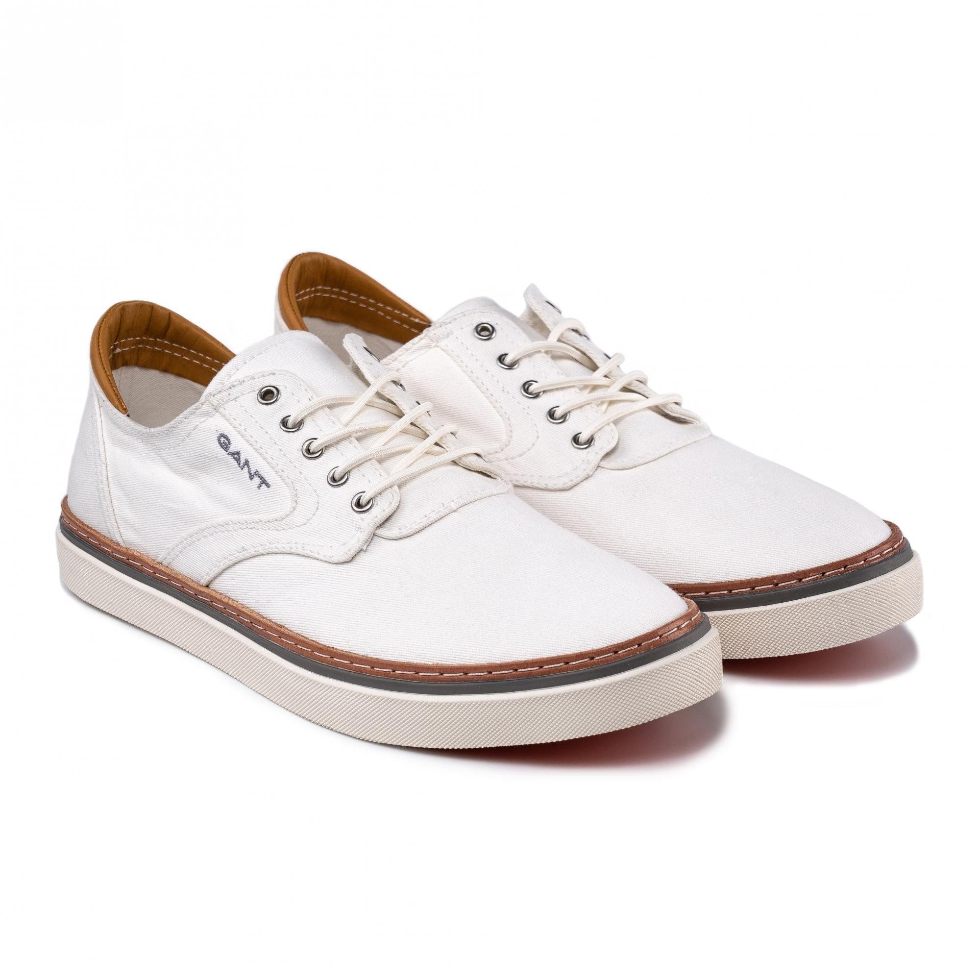 

Кеды мужские GANT PREPVILLE 20638499 белые 40 EU, PREPVILLE 20638499