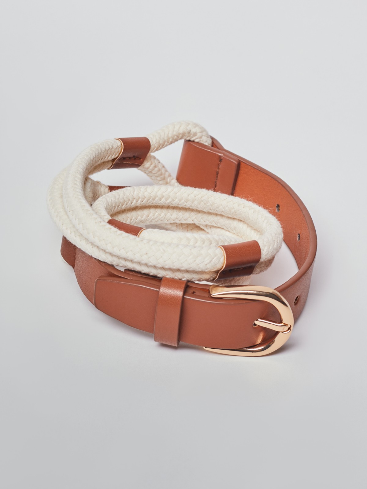

Пояс женский Zolla 22221936J225 молочный, 2x106 см, 22221936J225