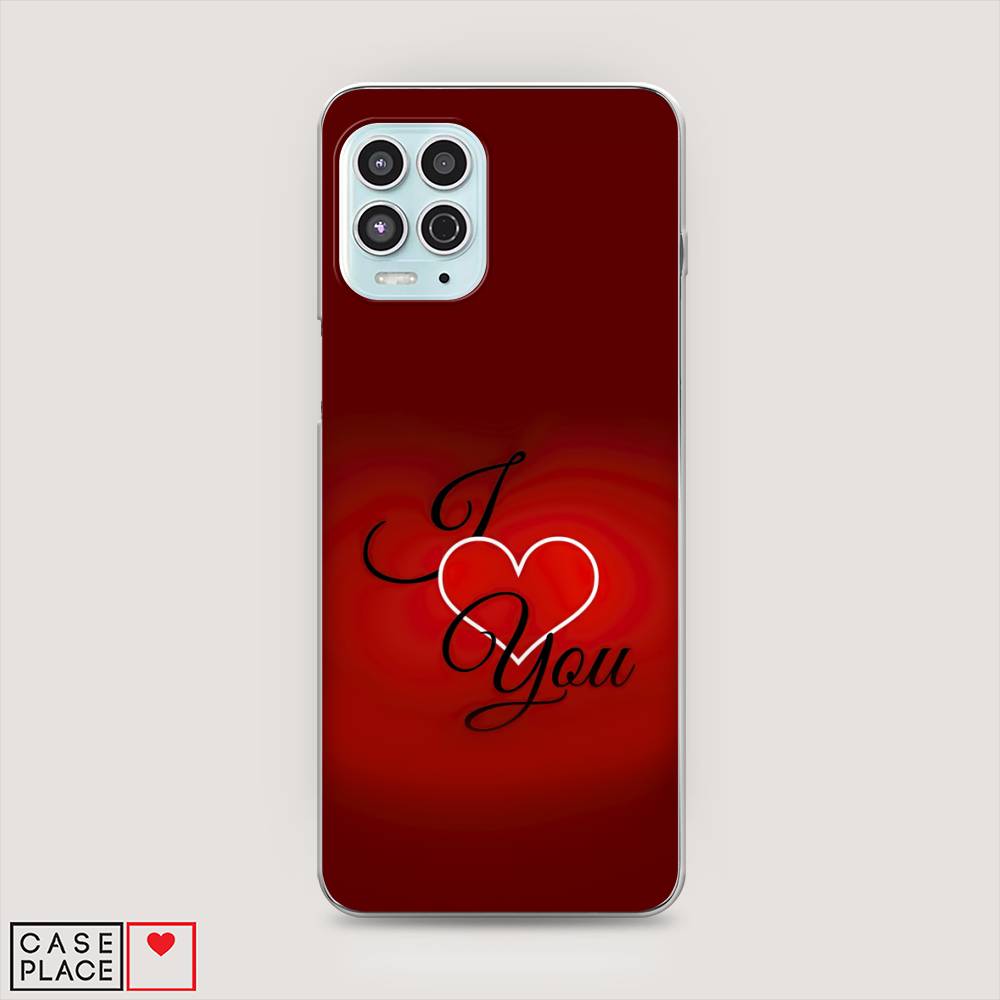 

Чехол Awog на Motorola Moto G100 "I love you 3", Разноцветный, 241650-6