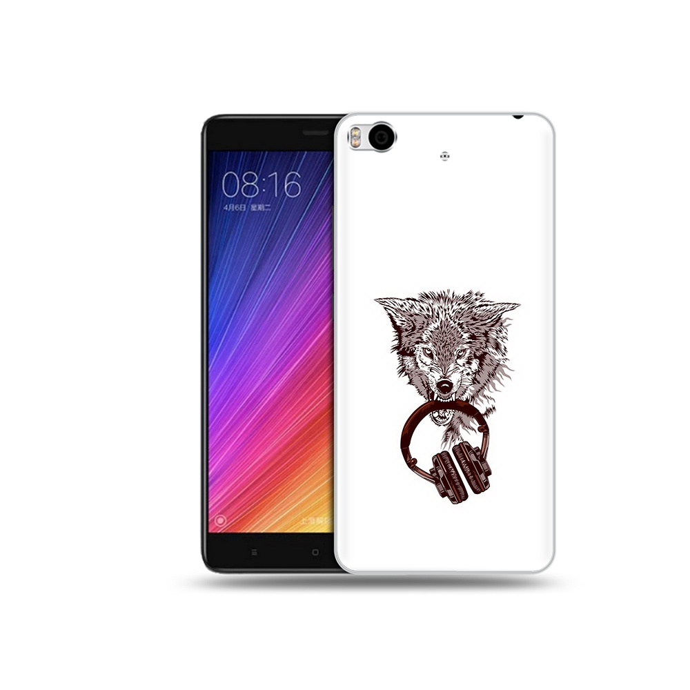 

Чехол MyPads Tocco для Xiaomi Mi 5S дикий волк (PT91899.330.325), Прозрачный, Tocco