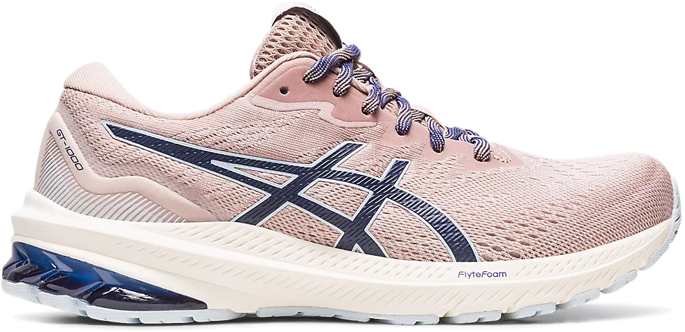 

Кроссовки женские Asics GT-1000 11 бежевые 6.5 US, Бежевый, GT-1000 11