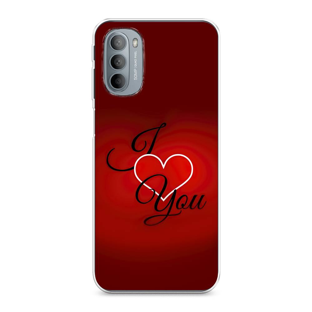 

Чехол Awog на Motorola Moto G31/G41 "I love you 3", Разноцветный, 241850-6