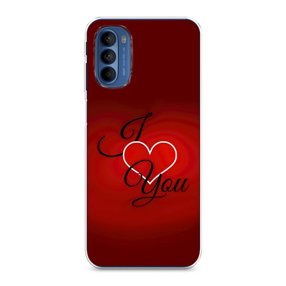 

Чехол Awog на Motorola Moto G31/G41 "I love you 3", Разноцветный, 242550-6