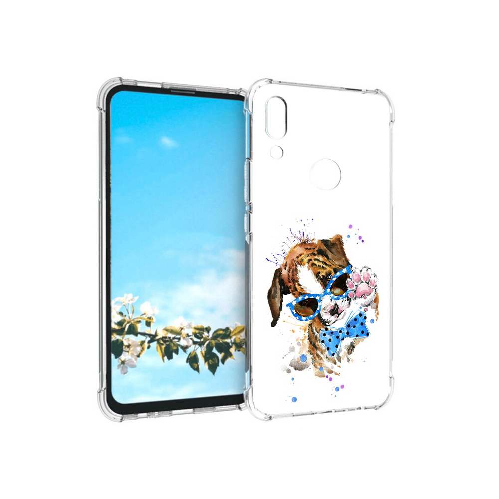 

Чехол MyPads Tocco для Huawei P Smart Z лапочка, Прозрачный, Tocco