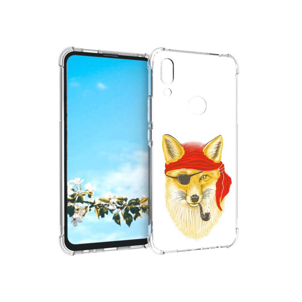 

Чехол MyPads Tocco для Huawei P Smart Z лиса-пират, Прозрачный, Tocco