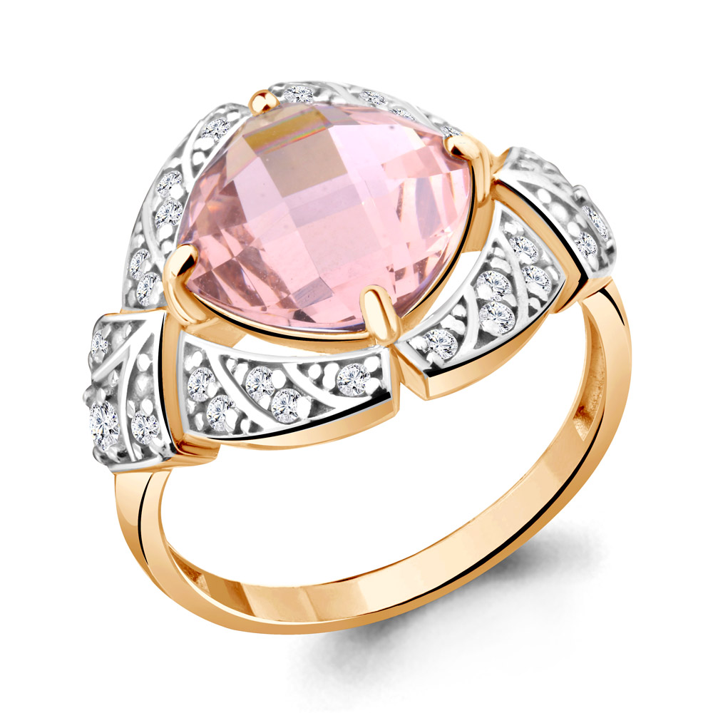 

Кольцо из серебра р. , AQUAMARINE 6952990А_925_з, 6952990А_925_з