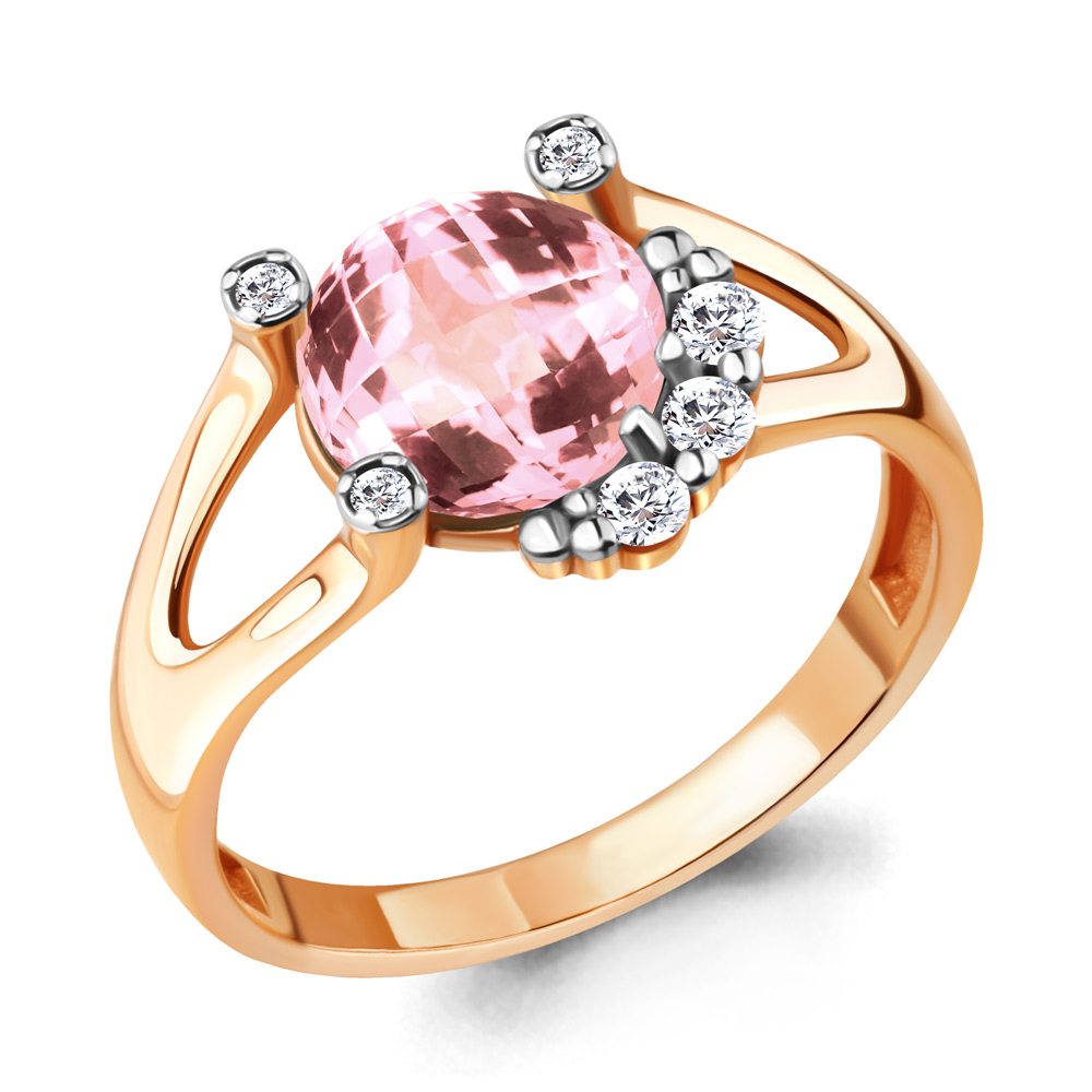 

Кольцо из серебра р.  AQUAMARINE 6921790А_925_з, 6921790А_925_з