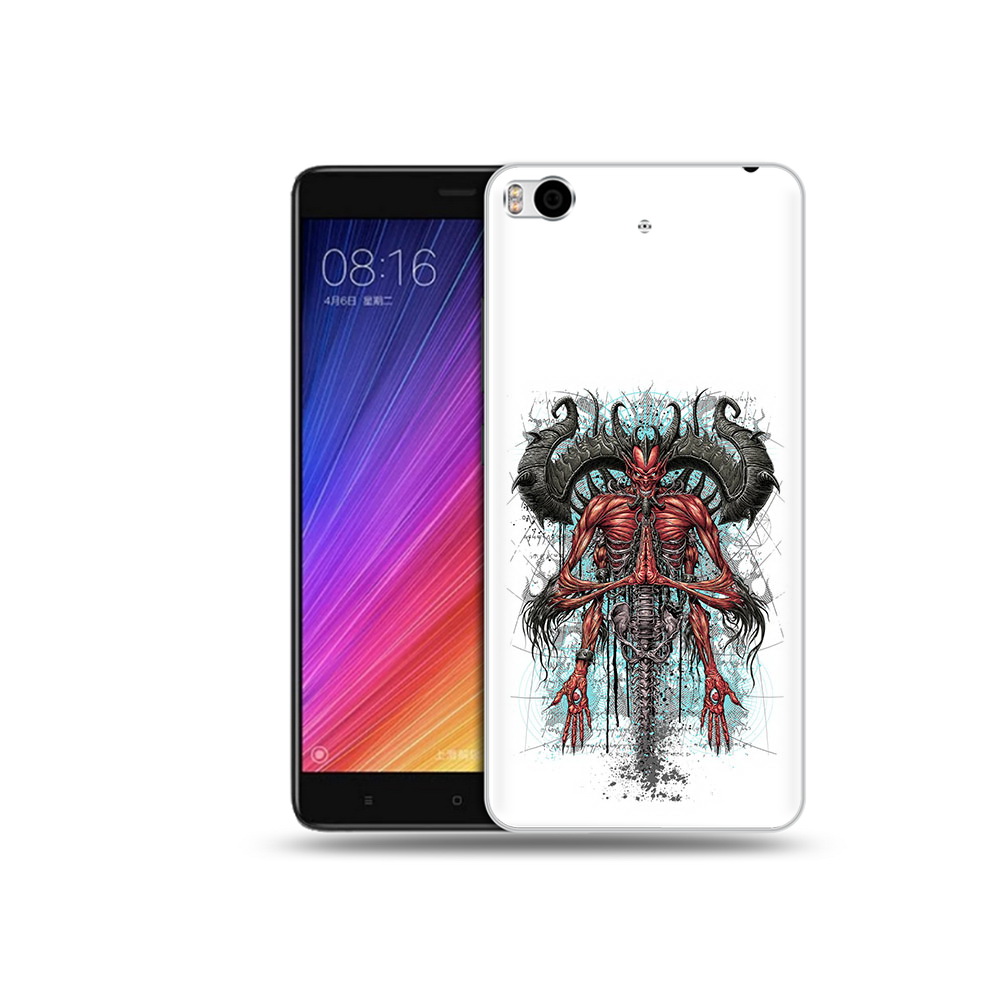 

Чехол MyPads Tocco для Xiaomi Mi 5S дьявол (PT91899.330.340), Прозрачный, Tocco