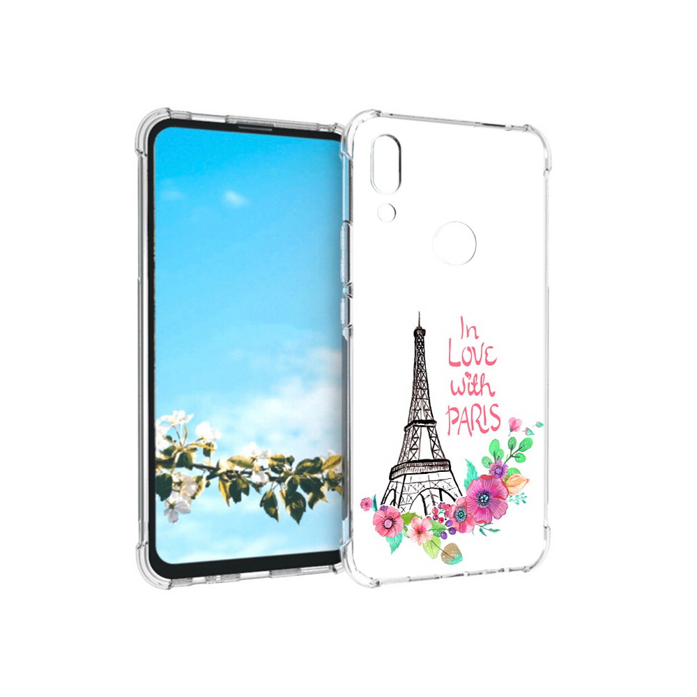 

Чехол MyPads Tocco для Huawei P Smart Z любимый париж, Прозрачный, Tocco