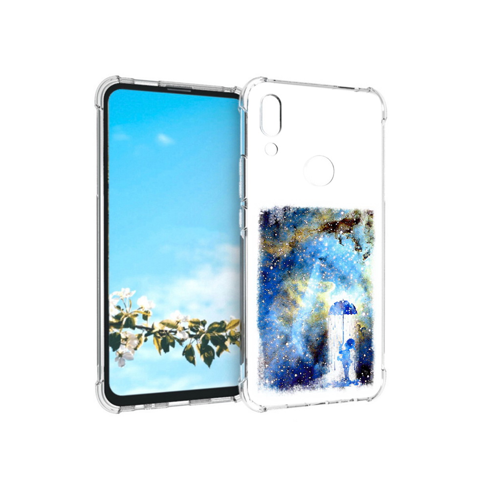 

Чехол MyPads Tocco для Huawei P Smart Z мальчик в небе, Прозрачный, Tocco