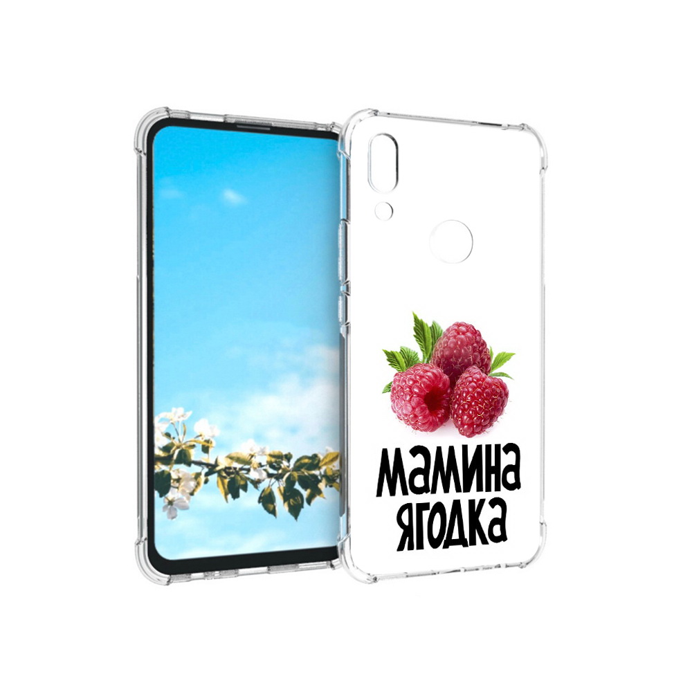 

Чехол MyPads Tocco для Huawei P Smart Z мамина ягодка, Прозрачный, Tocco