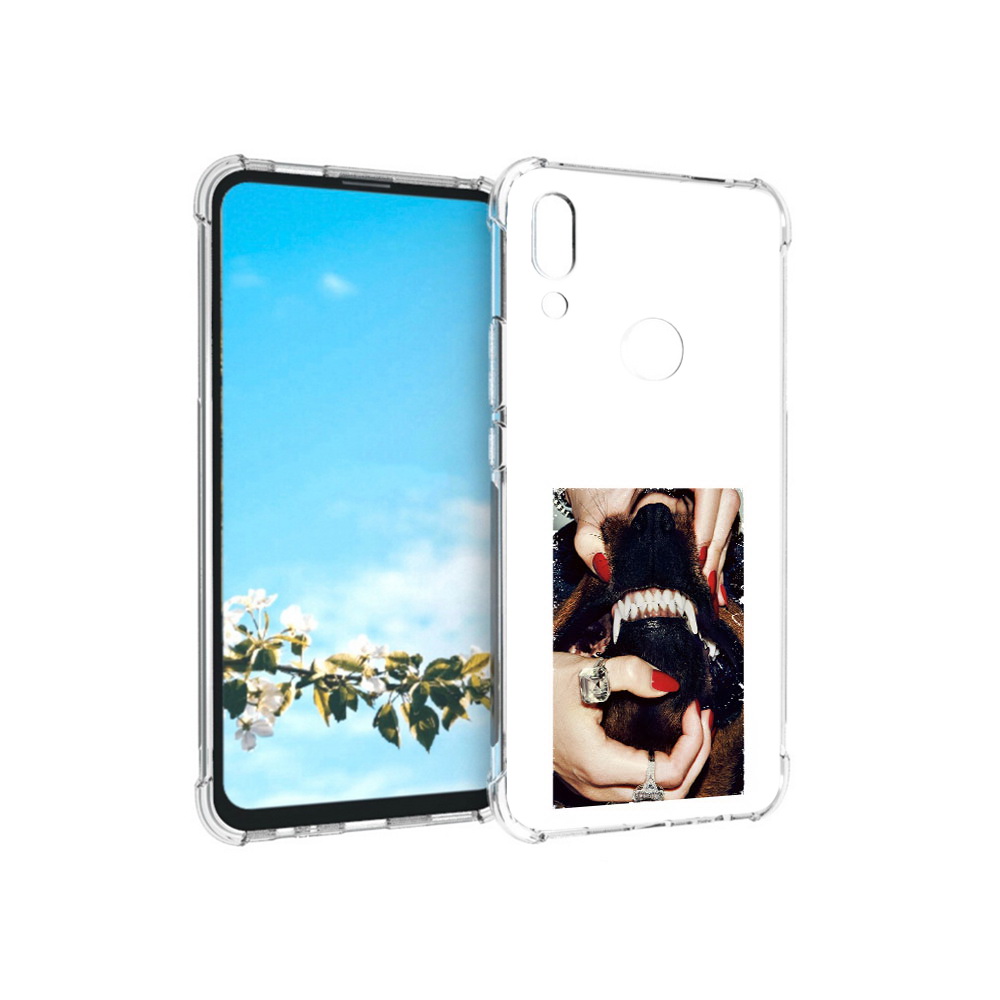 

Чехол MyPads Tocco для Huawei P Smart Z маникюр, Прозрачный, Tocco