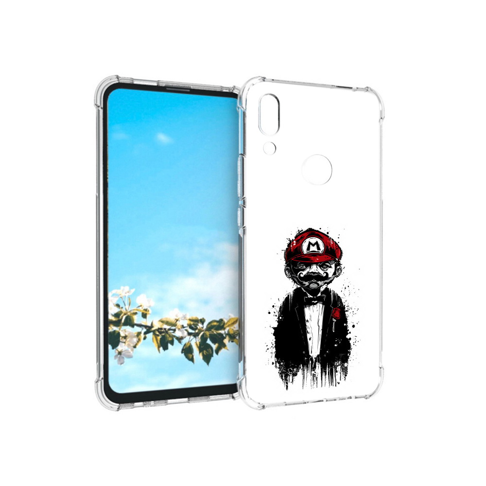 Чехол MyPads Tocco для Huawei P Smart Z марио