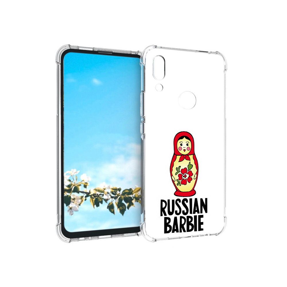 

Чехол MyPads Tocco для Huawei P Smart Z матрешка, Прозрачный, Tocco