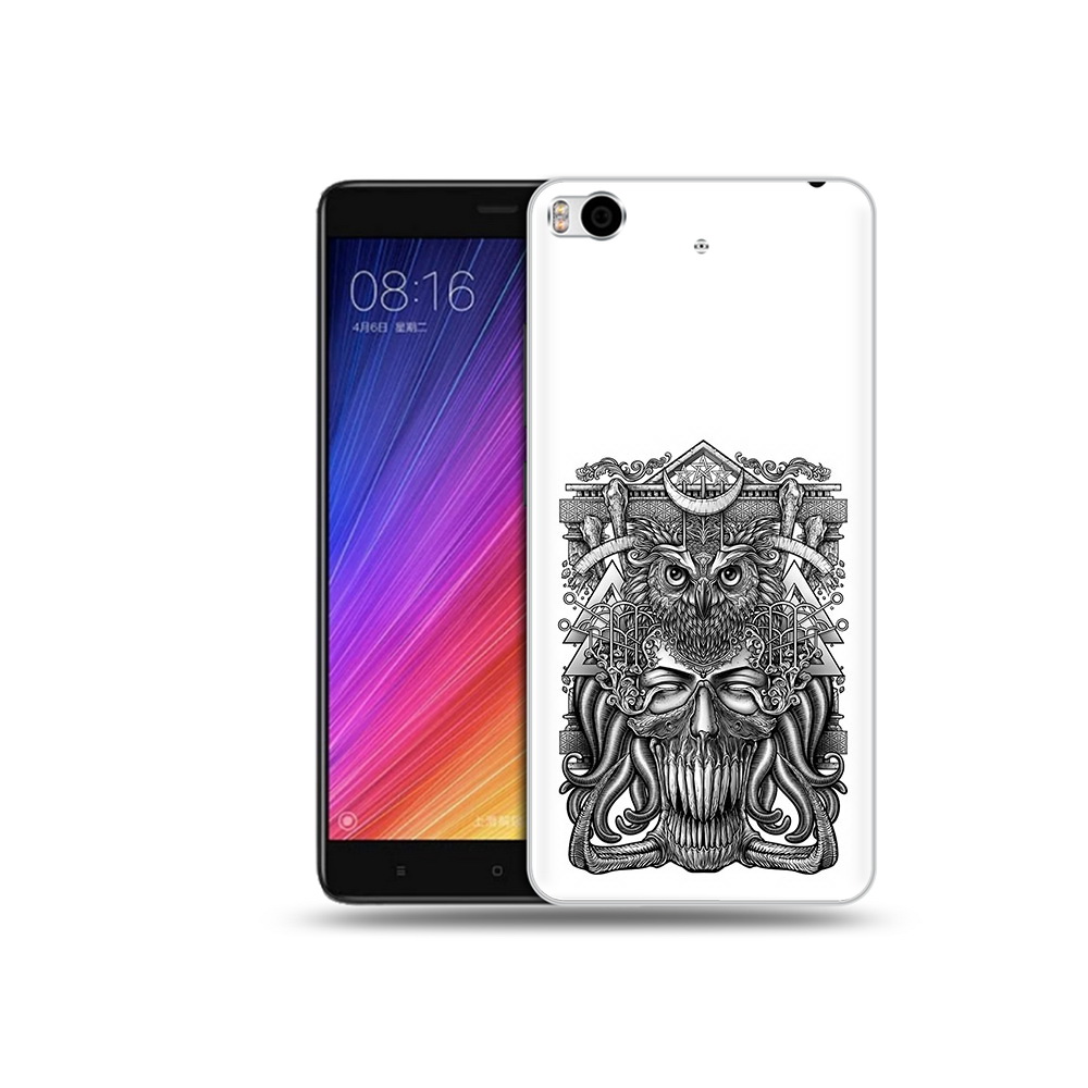 

Чехол MyPads Tocco для Xiaomi Mi 5S зубастая сова (PT91899.330.369), Прозрачный, Tocco