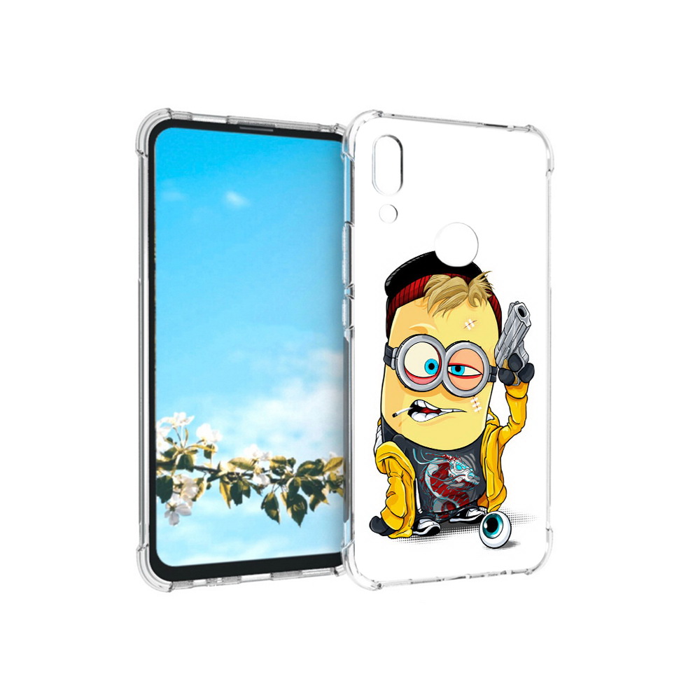 

Чехол MyPads Tocco для Huawei P Smart Z миньон бандит, Прозрачный, Tocco
