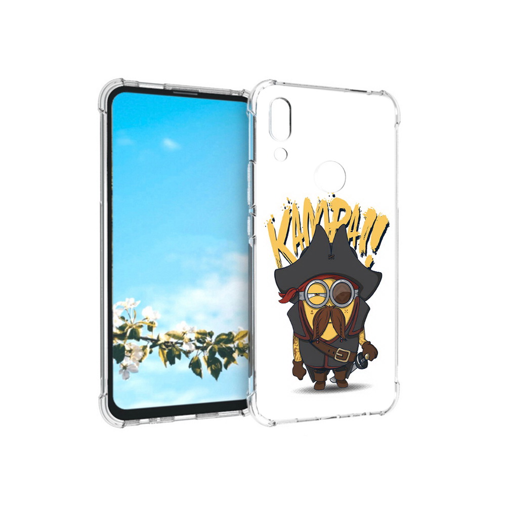 

Чехол MyPads Tocco для Huawei P Smart Z миньон пират, Прозрачный, Tocco