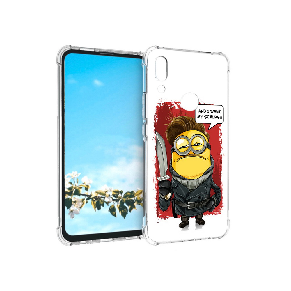 

Чехол MyPads Tocco для Huawei P Smart Z миньон убийца, Прозрачный, Tocco
