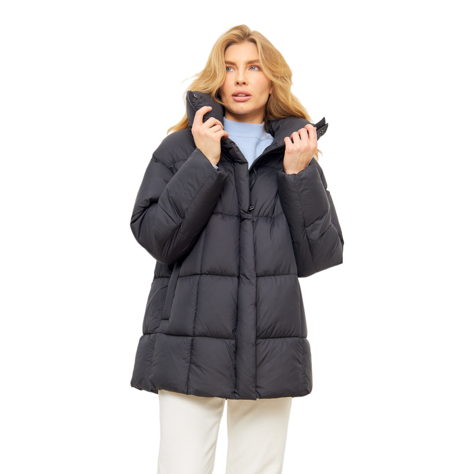 

Куртка женская LAWINTER 83999 черная 44 RU, Черный, 83999