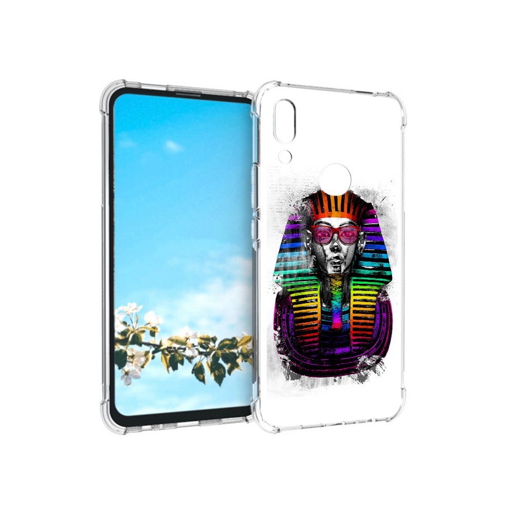 

Чехол MyPads Tocco для Huawei P Smart Z модная богиня, Прозрачный, Tocco