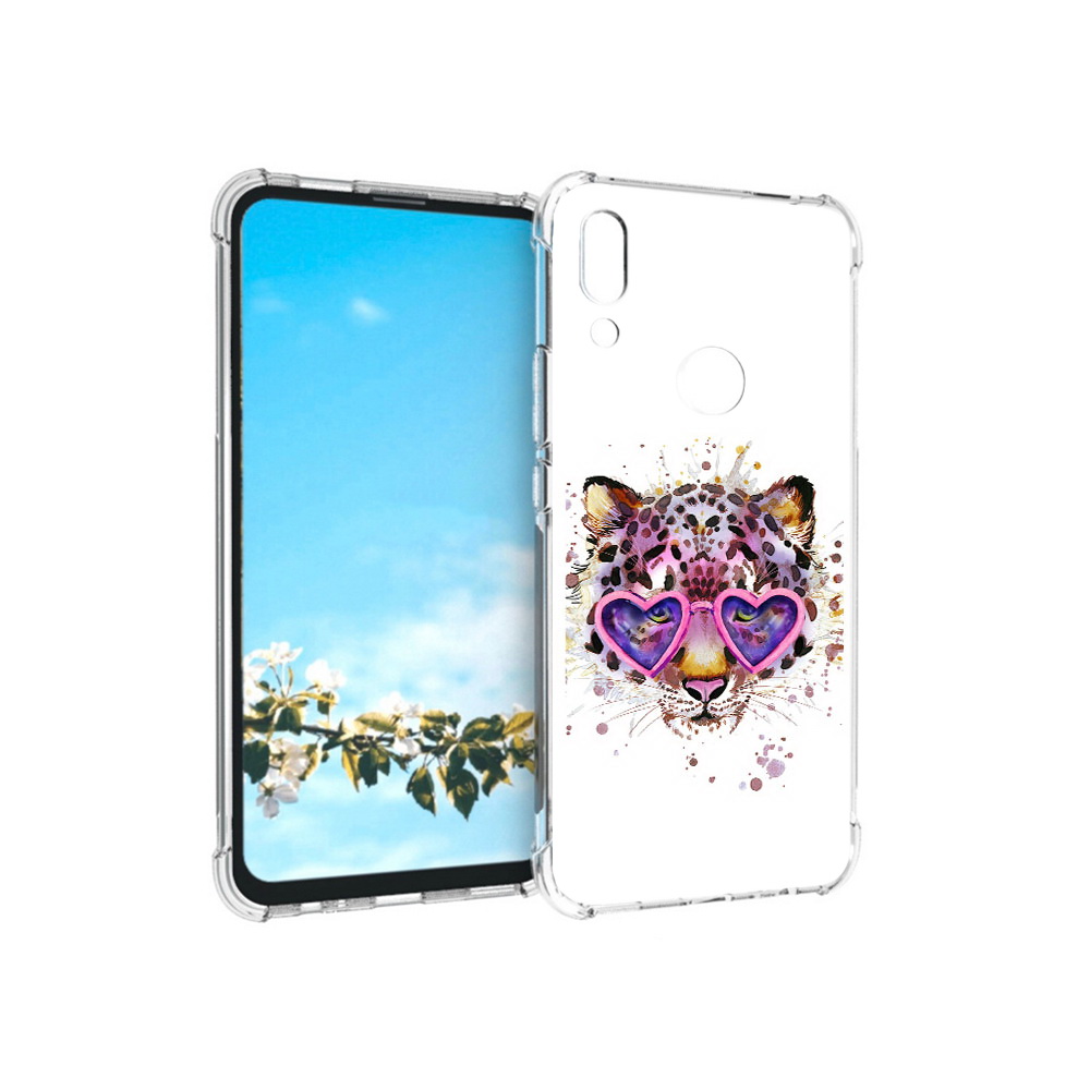 

Чехол MyPads Tocco для Huawei P Smart Z модный леопард, Прозрачный, Tocco